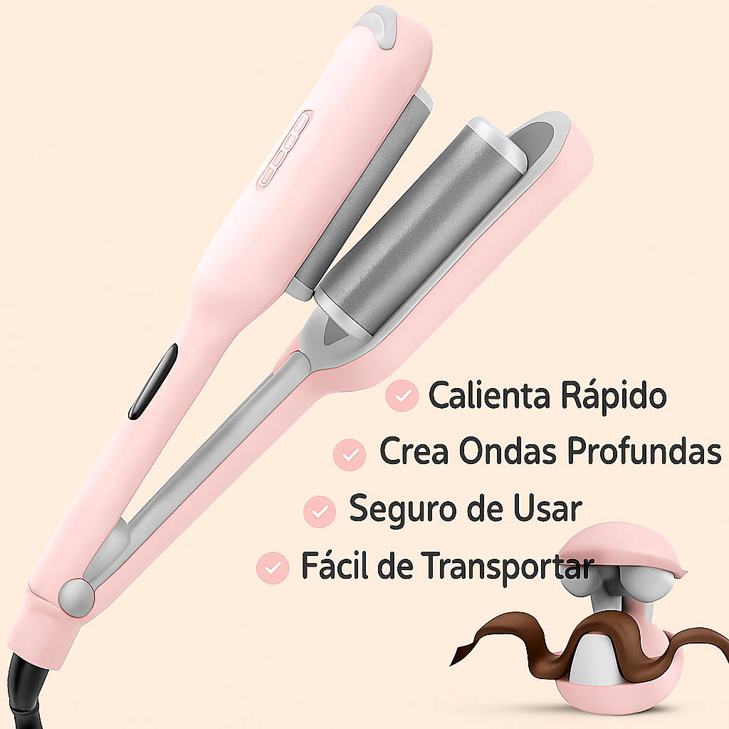 Revert-Rovy Ondulador compacto para cabello