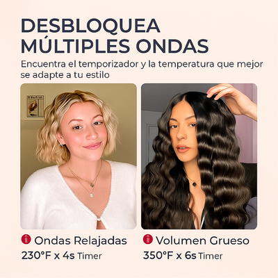 Revert-Rovy Ondulador compacto para cabello