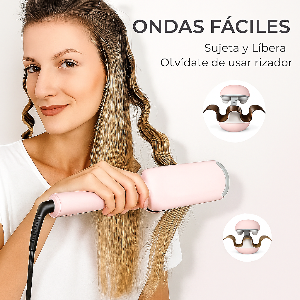 Revert-Rovy Ondulador compacto para cabello